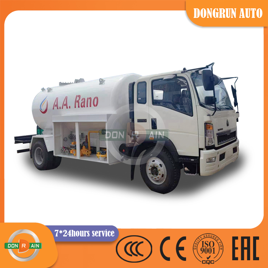 HOWO LPG Bobtail Tanker